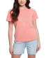 ფოტო #1 პროდუქტის Women's Studded Logo Cotton Short-Sleeve T-Shirt