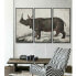 Фото #2 товара Картина DKD Home Decor Колониальный Носорог (180 x 4 x 120 cm)