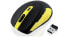 Фото #1 товара Беспроводная оптическая мышь iBOX BEE2 PRO - 1600 DPI - Черно-желтая