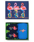 Фото #1 товара Happy Socks 2-Pack Flamingo Sock Gift Set Men's Up10-13