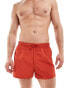 Weekday Tan runner swim shorts in red