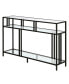 Cortland 48" Console Table with Shelves