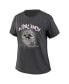 ფოტო #3 პროდუქტის Women's Charcoal Baltimore Ravens Boyfriend T-shirt