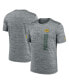 ფოტო #1 პროდუქტის Men's Gray Green Bay Packers 2024 Sideline Velocity Performance T-Shirt