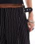 Reclaimed Vintage genderless buckle pleated short