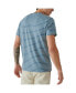 Фото #2 товара Men's Venice Burnout Stripe Crewneck T-shirt