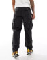 Фото #4 товара Superdry Baggy parachute pants in blackboard