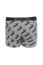 Фото #4 товара Трусы мужские PUMA Gri Unisex 93505404 AOP BOXER 2P