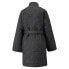 Фото #2 товара Puma Luxe Sport T7 Aop Robe Button Down Coat Womens Grey Casual Athletic Outerwe