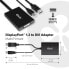 Club 3D DisplayPort to Dual Link DVI-D HDCP ON version Active Adapter M/F - Displayport/usb - DVI-I Daul link - 0.6 m - Black - White