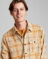 Фото #3 товара Men's Regular-Fit Plaid Button-Down Shirt, Created for Macy's