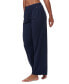 ფოტო #7 პროდუქტის Women's Elastic-Waist Pajama Pants