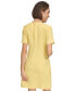 ფოტო #3 პროდუქტის Women's Fringe-Trim Short-Sleeve Dress