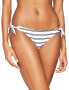 Фото #1 товара Seafolly Women's Inka Rib Tie Side Hipster Bikini Bottom Sz.4US/8AU 149638