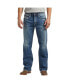 Фото #1 товара Джинсы мужские Silver Jeans Co. модель Zac Relaxed Fit Straight Leg