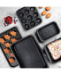 StackMasater 6-Piece Mineral and Diamond Infused Nonstick Space Saving Stackable Bakeware Set