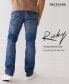 Фото #3 товара Men's Ricky Straight Fit Stretch Jeans