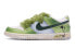 Фото #1 товара Кроссовки Nike Dunk Low Summer Solstice Green-Grey-Brown