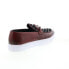 Фото #8 товара Robert Graham Grace RG5597S Mens Brown Leather Lifestyle Sneakers Shoes