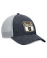 Фото #5 товара Men's Charcoal, Black Vegas Golden Knights 2023 Stanley Cup Champions Mesh Locker Room Adjustable Hat