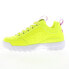 Fila Disruptor II Premium 5XM01763-726 Womens Yellow Lifestyle Sneakers Shoes 10