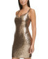 ფოტო #3 პროდუქტის Women's Stretch Sequin Sleeveless Bodycon Dress