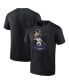 Фото #1 товара Men's Kris Bryant Black Colorado Rockies Bobblehead T-shirt