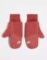 Nike Sherpa womens mittens in pink