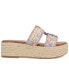 Фото #2 товара Women's Izzy Espadrille Platform Wedge Sandals