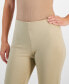 ფოტო #4 პროდუქტის Women's Ponte-Knit Pull-On Ankle Pants, Created for Macy's