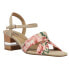 Фото #2 товара VANELi Liko Block Heels Womens Beige Casual Sandals 305924