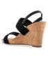 Фото #7 товара Women's Paxton Buckle Strap Wedge Sandals