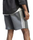 Фото #5 товара Men's 3-Stripes 10" Fleece Shorts