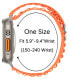 Ремешок 4wrist Alpine Loop Orange 42-49mm