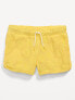 French Terry Dolphin-Hem Cheer Shorts for Girls