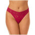 Фото #1 товара Hanky Panky 257321 Women Signature Lace Original Rise Thong Underwear Size OS