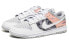 【定制球鞋】 Nike Dunk Low 野鹤制造 礼物 罗马假日 低帮 板鞋 男款 灰色 / Кроссовки Nike Dunk Low DJ6188-003