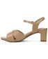 Фото #12 товара Women's Zummaa Memory Foam Block Heel Dress Sandals, Created for Macy's