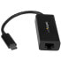StarTech.com USB-C to Gigabit Ethernet Adapter - Black - Wired - USB - Ethernet - 5000 Mbit/s - Black