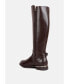 Фото #3 товара Women's Renny Buckle strap embellished calf boots