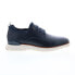 Rockport Total Motion Sport Plain Toe Mens Blue Oxfords Plain Toe Shoes 8.5