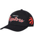 Men's Black Toronto Raptors MVP Team Script 2.0 Stretch Snapback Hat - фото #1