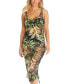 Women's Desert Palms Scoop-Neck Midi Dress