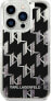 Фото #3 товара Karl Lagerfeld Etui Karl Lagerfeld do iPhone 14 Pro Max 6,7" hardcase czarny/black Liquid Glitter Monogram