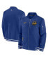 Фото #1 товара Men's Royal Seattle Mariners Authentic Collection Game Time Bomber Full-Zip Jacket