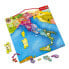 Фото #1 товара Игрушка обучающая JANOD Magnetic Italia Map 50 магнитов 36x1x36 см из дерева (фанеры и МДФ)
