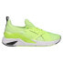 Фото #1 товара Puma Muse X5 Pop Lace Up Womens Yellow Sneakers Casual Shoes 384098-02
