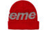Фото #2 товара Шапка Supreme FW18 Big Logo Beanie Red 3M反光 Синяя