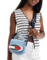 Фото #1 товара Tommy Jeans origin crossbody bag in light blue denim