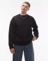 Фото #7 товара Topman relaxed fit sweatshirt in black